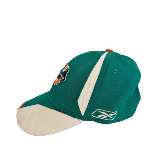 Vintage Reebok NFL Pro Line Authentic Miami Dolphins One Size Baseball Cap/Hat - Picture 3 of 7